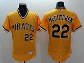 Pittsburgh Pirates #22 Andrew McCutchen Yellow 2016 Flexbase Collection Stitched Baseball  Jersey,baseball caps,new era cap wholesale,wholesale hats